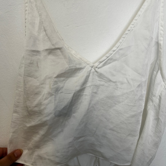 Free people nwt cropped white top - Picture 6 of 7